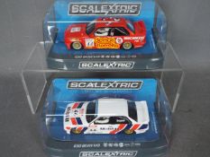 Scalextric - 2 x BMW E30 M3 BTCC cars,