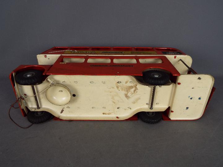 Triang - An unboxed large pressed steel Triang Routemaster Bus. - Image 4 of 5