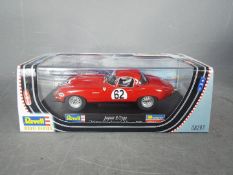 Revell - A Jaguar E Type racing car from the 2009 Cholmondeley Pageant of Power. # 08297.
