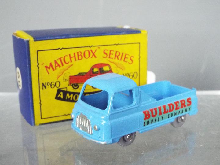 Matchbox, Lesney - Two boxed versions of Matchbox #60 Morris J2 Pick-Up. - Image 2 of 3