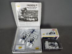 Slot-it - A 2 x car Chaparral 2E limited edition set with a single boxed car. # CW08, # CA16B.