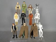 Star Wars, Kenner, Hasbro, LFL, CPG, GMFGI - A brigade of 12 loose vintage Star Wars figures.