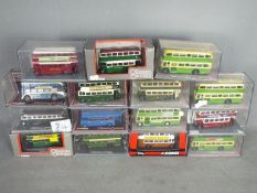 Corgi Original Omnibus - A fleet of 14 boxed diecast model buses by Corgi Original Omnibus plus a