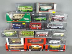 Corgi Original Omnibus - A collection of 18 x boxed 1:76 scale bus models including # OM42410