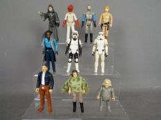 Star Wars, Kenner, Hasbro, LFL, CPG, GMFGI - A squad of 10 loose vintage Star Wars figures.
