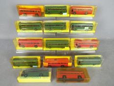 Concept Models - A fleet of 14 x 1952 AEC RF bus models in 1:76 scale,