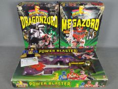 Ban Dai - Power Rangers - A collection of 3 boxed sets from the 1990s, Power Blaster #2255,