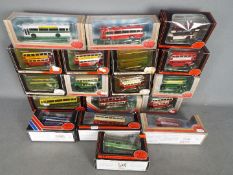 EFE - A fleet of 18 boxed diecast 1:76 scale model buses from EFE.