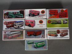 Little Bus Company - A collection of 10 x resin model bus kits in 1:76 scale including # DUP A