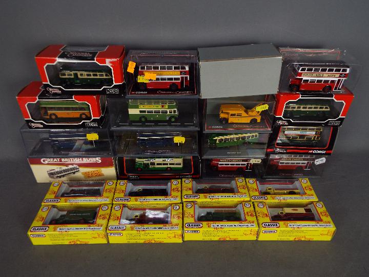 Corgi Original Omnibus - Pocketbond Classix - A collection of 23 x boxed bus and truck models in