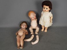 Armand Marsailles - Pedigree - Morimura - A group of 3 x vintage dolls including an Armand