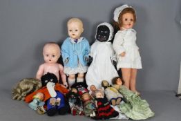 Pedigree., Other - A collection of vintage plastic and composition dolls.