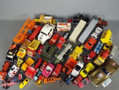 Corgi - Tonka - Dinky - A collection of over 40 loose vehicles in various scales including Dinky