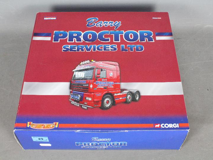 Corgi - Hauliers of Renown - A two truck set in the livery of Barry Proctor Services Ltd. # CC99169. - Image 3 of 3