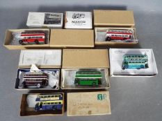 Manor Models - Model Bus Co - A collection of 8 x bus models in 1:76 scale which are already built