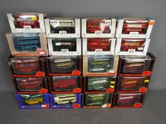 EFE - A host of 18 boxed diecast 1:76 scale model buses from EFE.