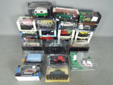 Vanguards - Oxford - Cararama - A group of 23 x boxed / blister packed vehicles in several scales