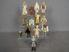 Star Wars, Kenner, Hasbro, LFL, CPG, GMFGI - A battalion of 13 loose vintage Star Wars figures.