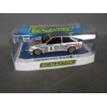 Scalextric - A Ford Sierra RS500 Cosworth in Graham Goode / Listerine Racing livery. # C4146.