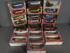 EFE - A collection of 25 x boxed bus models in 1:76 scale including # 28807 Cambridgeshire Police