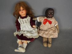Armand Marseille, Other - Two unboxed vintage dolls.