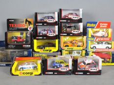 Corgi - Dinky - Atlas - A collection of 16 x boxed vehicles in 1:43 and 1:36 scales including Corgi