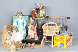 Danbury Mint, Vulcan, Codeg - A collection of vintage toys, a modern collectors doll,
