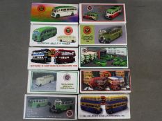 Little Bus Company - A collection of 10 x bus model kits in 1:76 scale including Leyland Cub,