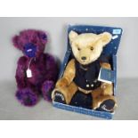 Harrods - Charlie Bears - A pair of teddy bears,