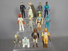 Star Wars, Kenner, Hasbro, LFL, CPG, GMFGI - A battalion of 13 oose vintage Star Wars figures,