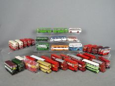 EFE - A collection of 38 x loose bus models in 1:76 scale including Lancaster City Council