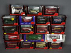 EFE - A collection of 18 x boxed bus models in 1:76 scale including # 16503 Devon General Leyland