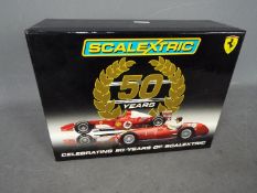 Scalextric - A limited edition 50th Anniversary set with a Ferrari 375 F1,