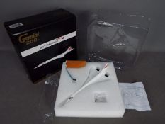 Gemini 200 - A British Airways Concorde model in 1:200 scale registration number G-BOAC. # G2BAW599.