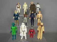 Star Wars, Kenner, Hasbro, LFL, CPG, GMFGI - A team of 12 loose vintage Star Wars figures.