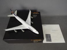 Herpa - Lufthansa - A limited edition 1:200 scale Boeing 747-400 registration number D-ABVB bound