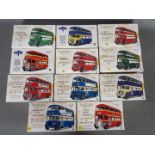 Classic Model Co - MTS - A collection of 11 x boxed 1:76 scale model kits including Huddersfield