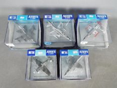 Collection Armour by Franklin Mint - five 1:100 scale diecast model aeroplanes comprising Tornado #