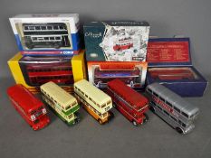 Corgi - CSM - A collection of 10 x 1:50 scale bus models,
