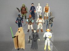 Star Wars, Kenner, Hasbro, LFL, CPG, GMFGI - A force of 11 loose vintage Star Wars figures,