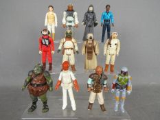 Star Wars, Kenner, Hasbro, LFL, CPG, GMFGI - A troop of 12 loose vintage Star Wars figures.