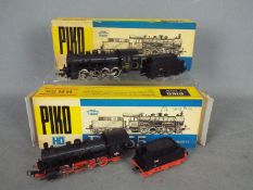 Piko - Two boxed HO gauge BR 55 class steam locomotives and tenders from Piko.