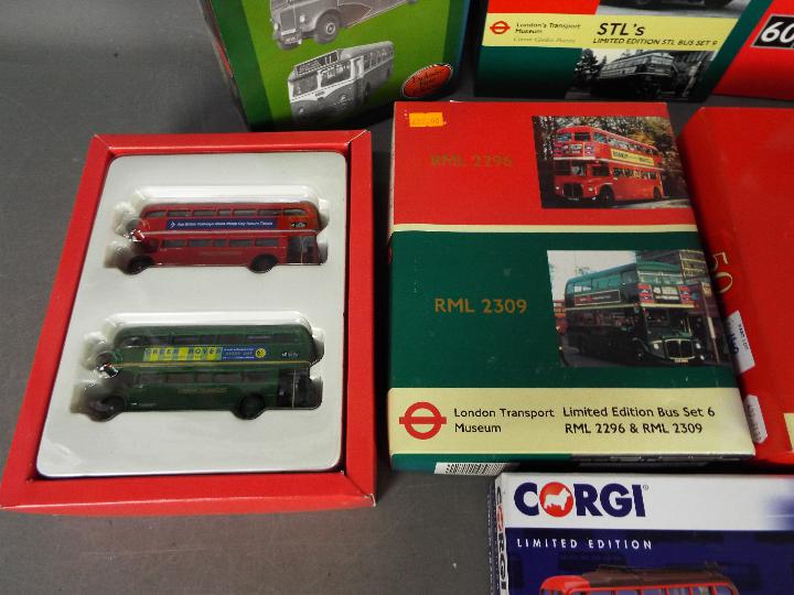 Corgi - EFE - A collection of 7 x boxed sets of bus models mostly in 1:76 scale including # OM49904 - Image 3 of 4
