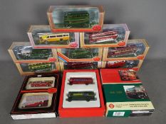 EFE - A collection of 11 x boxed bus models in 1:76 scale including limited edition London