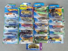 Hot Wheels - 21 carded Hot Wheels on mainly short cards,
