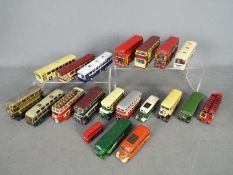 Anbrico - Cotswold - Pirate Models - A group of 20 x white metal kit built bus models mostly in