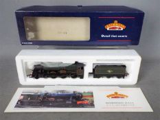 Bachmann Branch-Line - an OO gauge modified Hall class locomotive and tender 4-6-0 'Mere Hall' op
