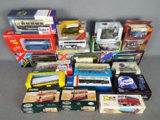 Solido - Corgi - Oxford - ABC - A group of 20 x boxed bus and truck models in various scales