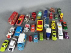 Matchbox, Corgi - A collection of unboxed diecast vehicles in various scales.