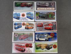 Little Bus Company - A group of 10 x resin model bus kits in 1:76 scale including # WIL6H AEC